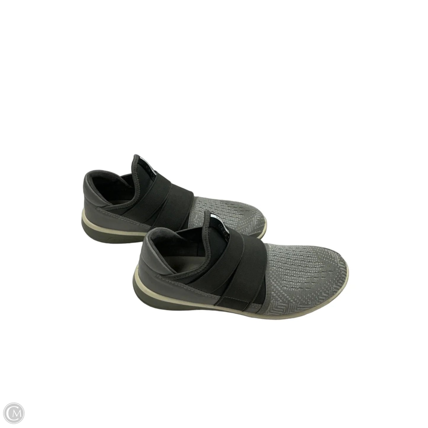 Shoes Flats By Ecco In Grey, Size: 7