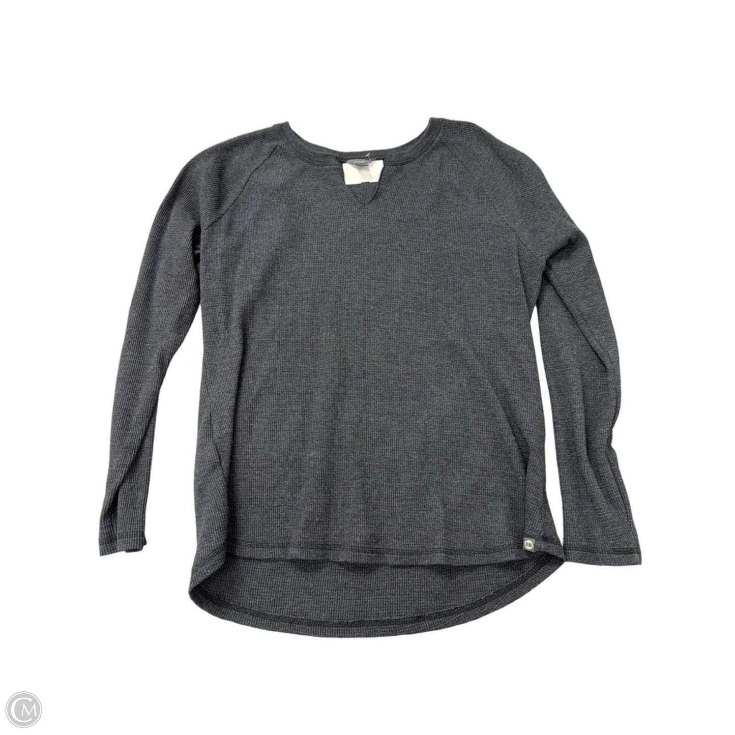Top Long Sleeve By Eddie Bauer In Grey, Size: Xl