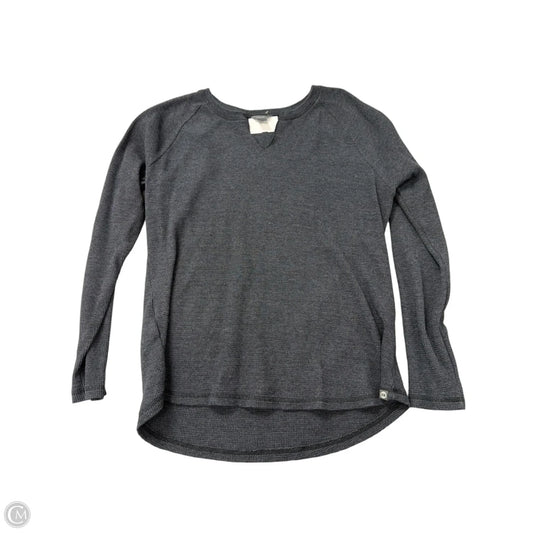 Top Long Sleeve By Eddie Bauer In Grey, Size: Xl