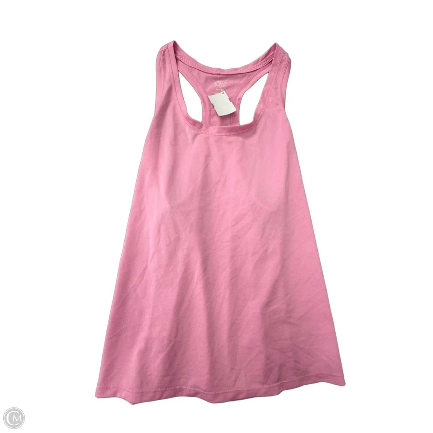 Athletic Tank Top By Athletic Works In Pink, Size: M