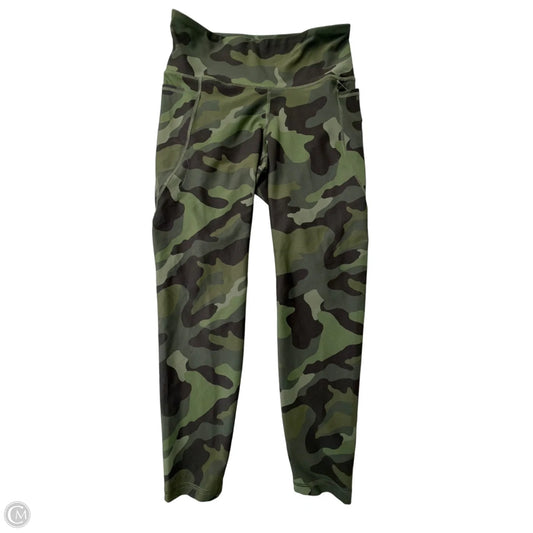 Athletic Leggings By Old Navy In Camouflage Print, Size: L