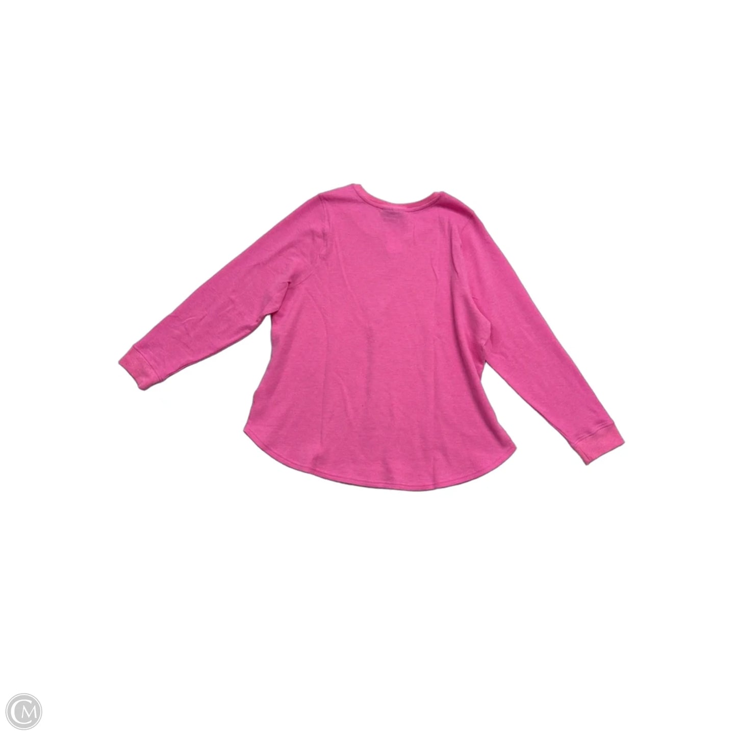 Top Long Sleeve By Lane Bryant In Pink, Size: 1x