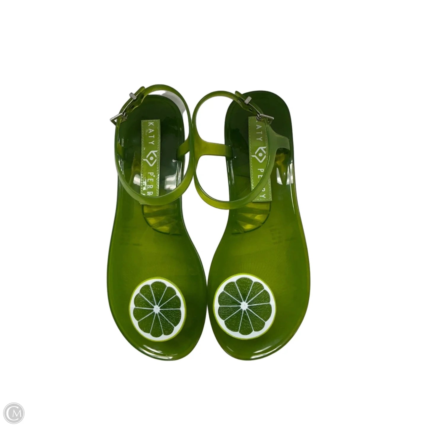 Sandals Flats By Katy Perry In Green, Size: 9