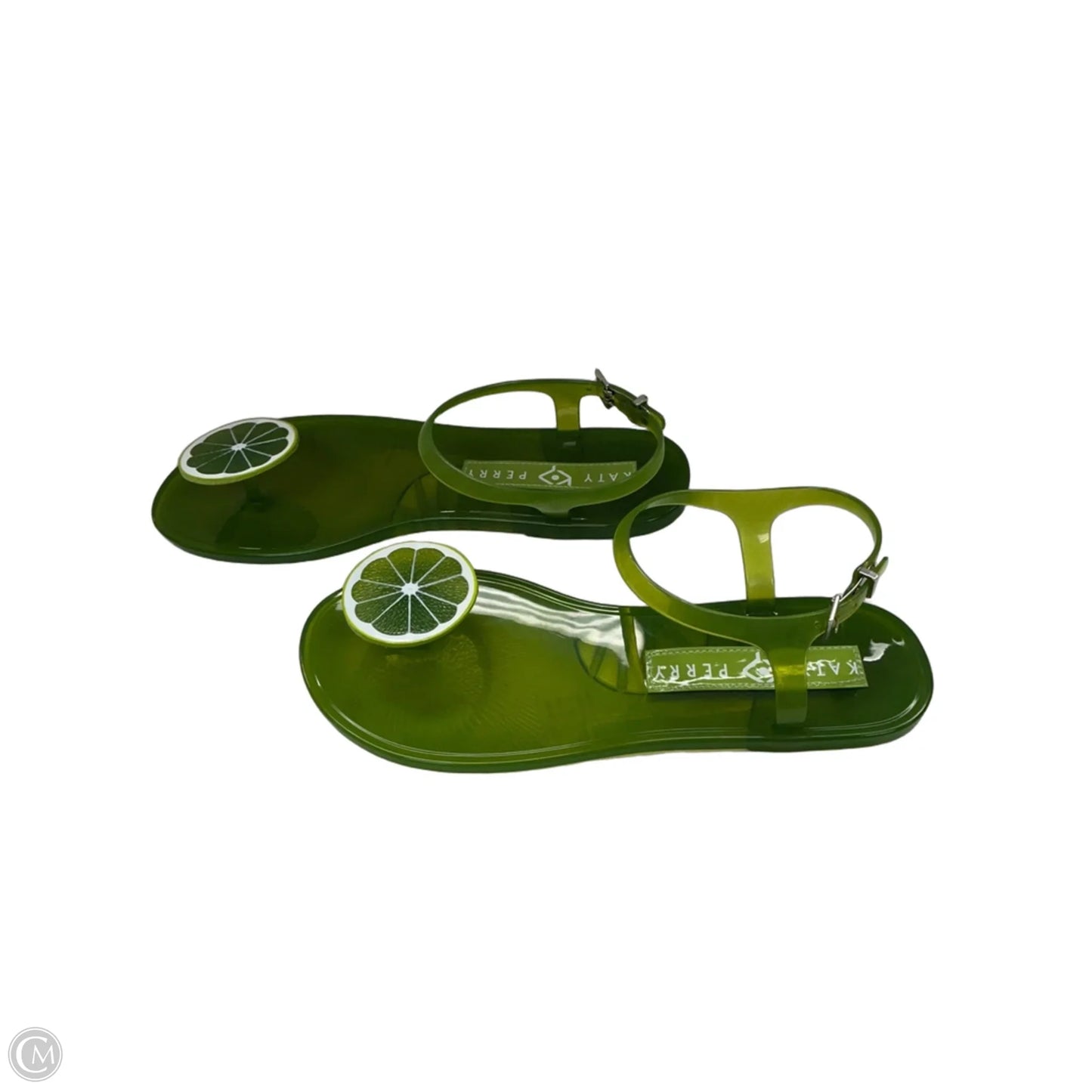 Sandals Flats By Katy Perry In Green, Size: 9