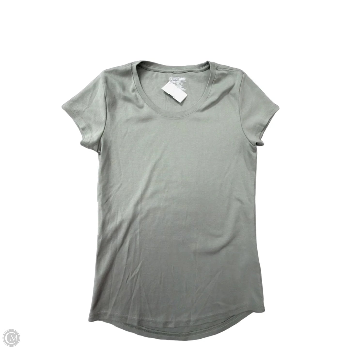 Top Short Sleeve Basic By Kirkland In Green, Size: M