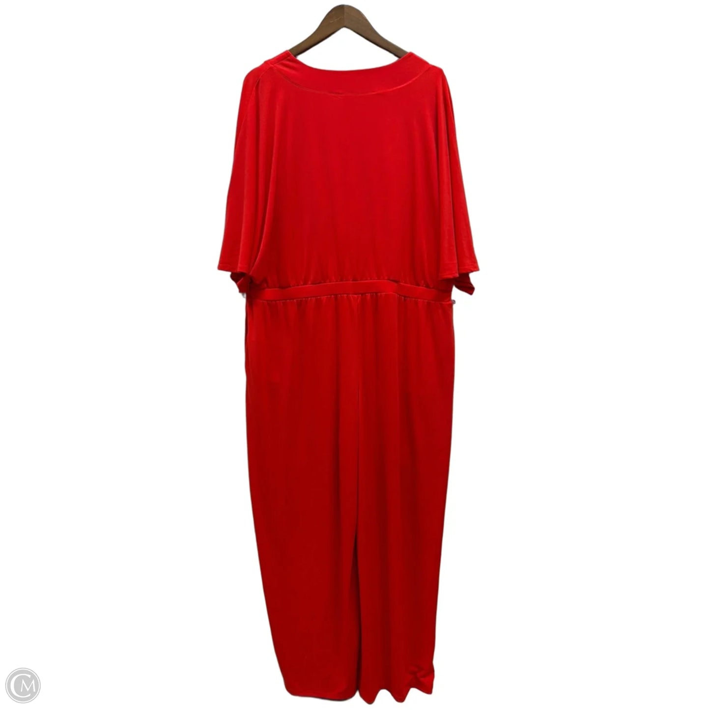 Jumpsuit By Clothes Mentor In Red, Size: Xl
