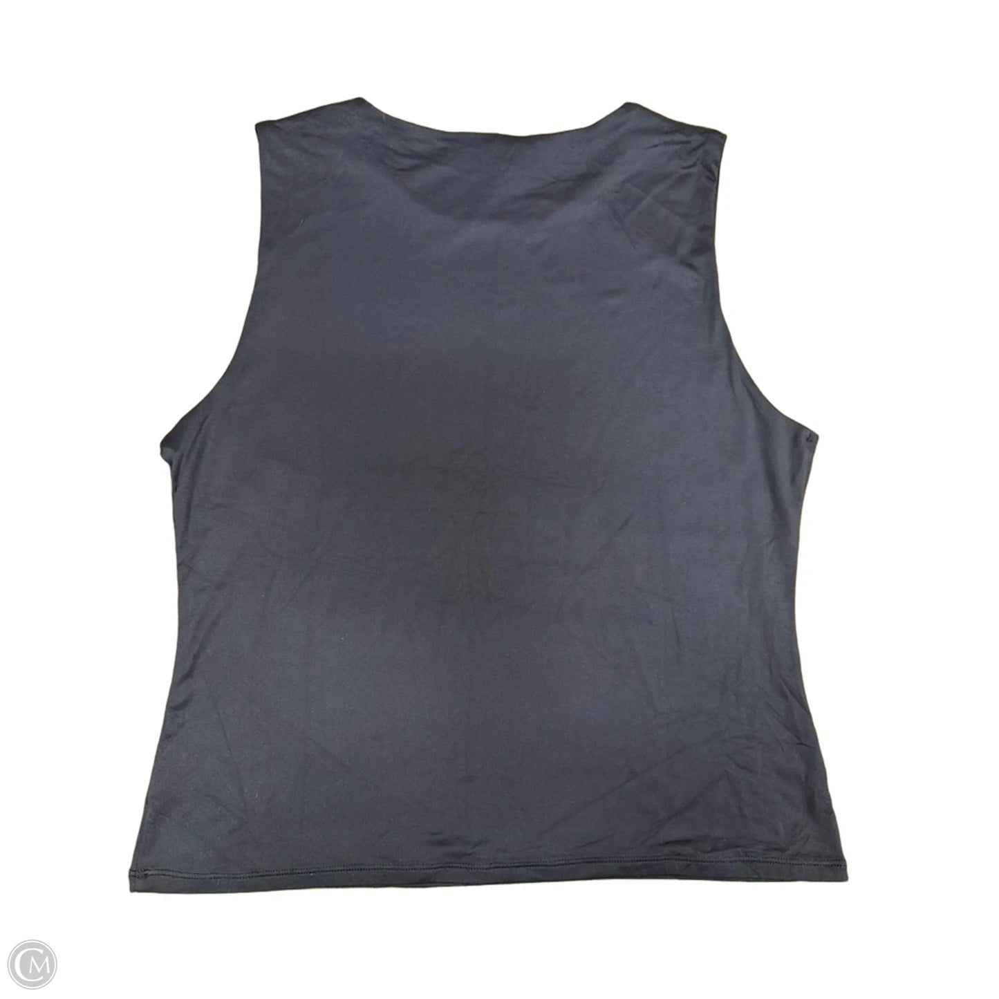 Tank Top By Tahari In Black, Size: Xl