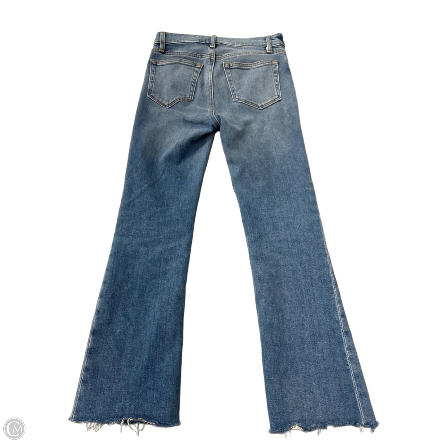 Jeans Cropped By Loft In Blue Denim, Size: 0