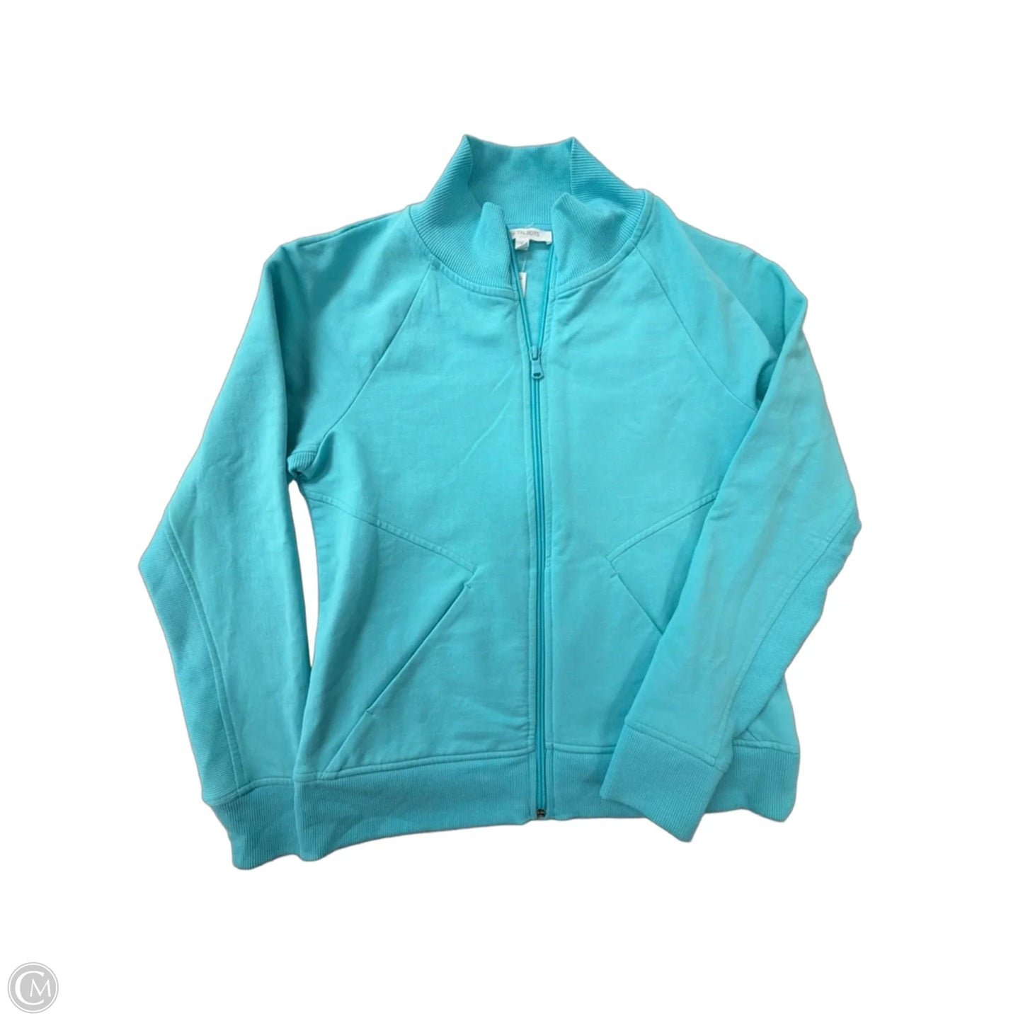 Athletic Jacket By Talbots In Blue, Size: S