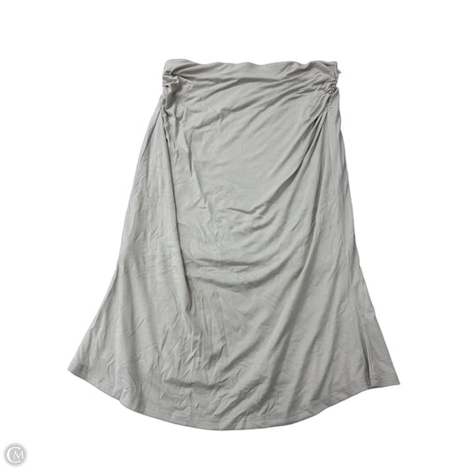 Skirt Midi By ogl In Beige, Size: 2x