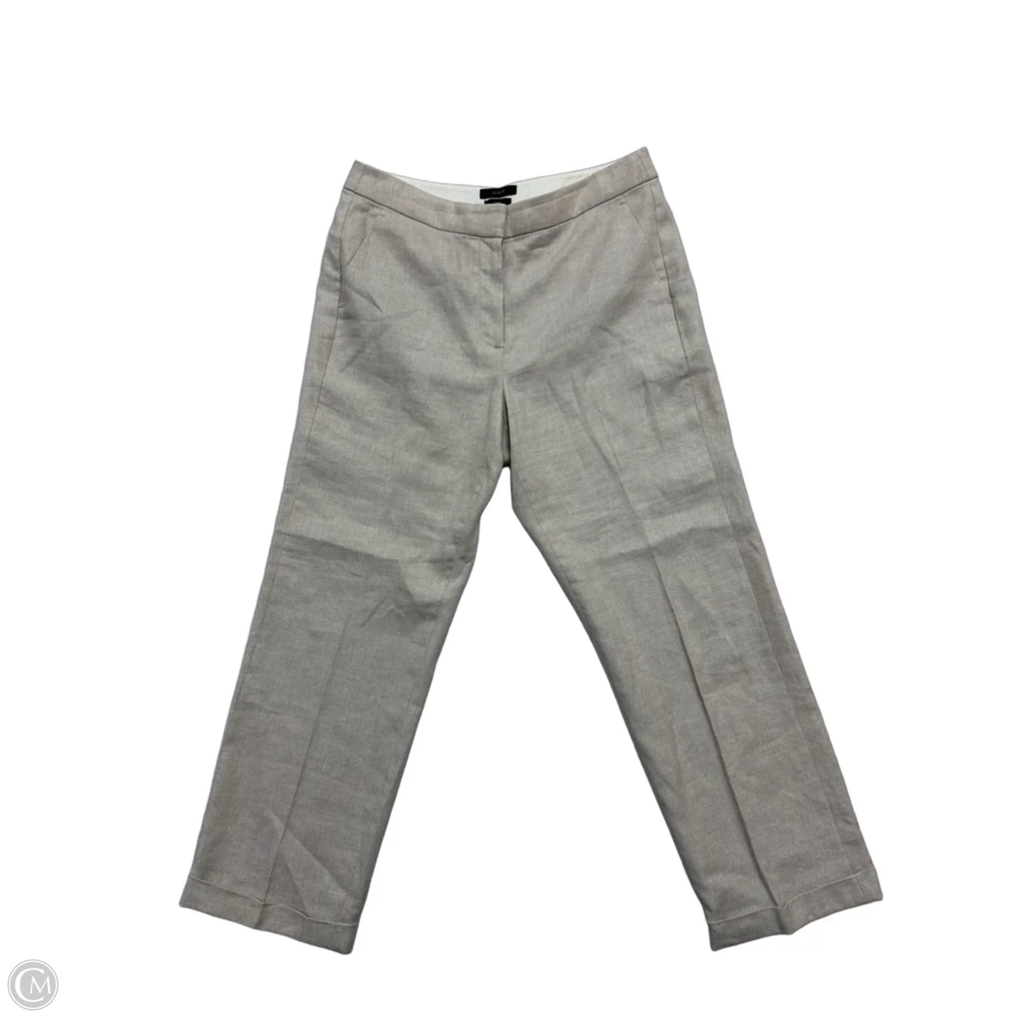 Pants Cropped By J. Crew In Tan, Size: 10