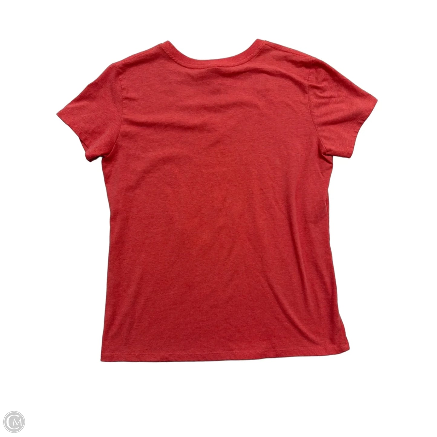 Top Short Sleeve Basic By Unbranded  In Red, Size: Xl