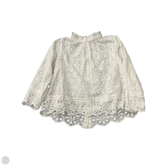 Top 3/4 Sleeve By jennifer & grace In White, Size: S