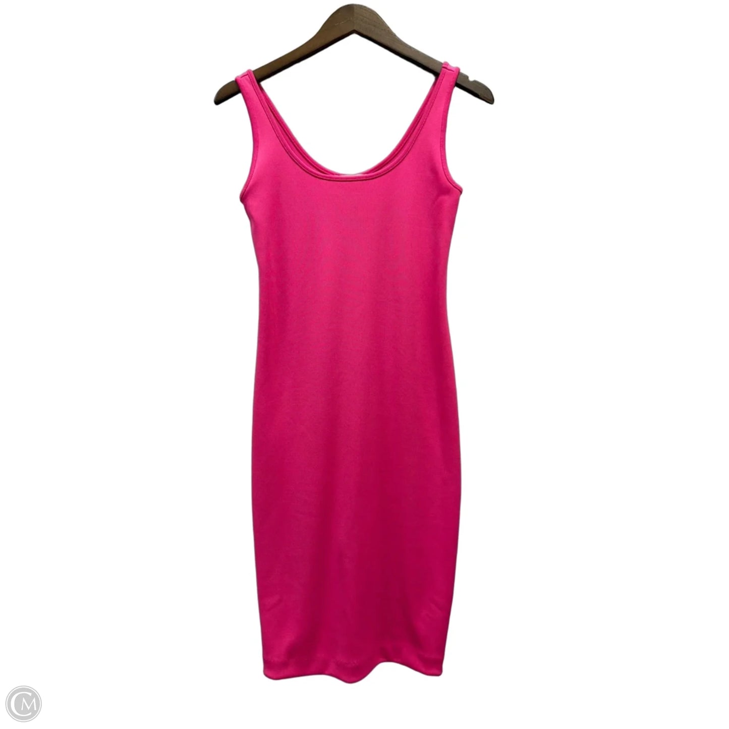 Dress Casual Midi By Express In Pink, Size: S