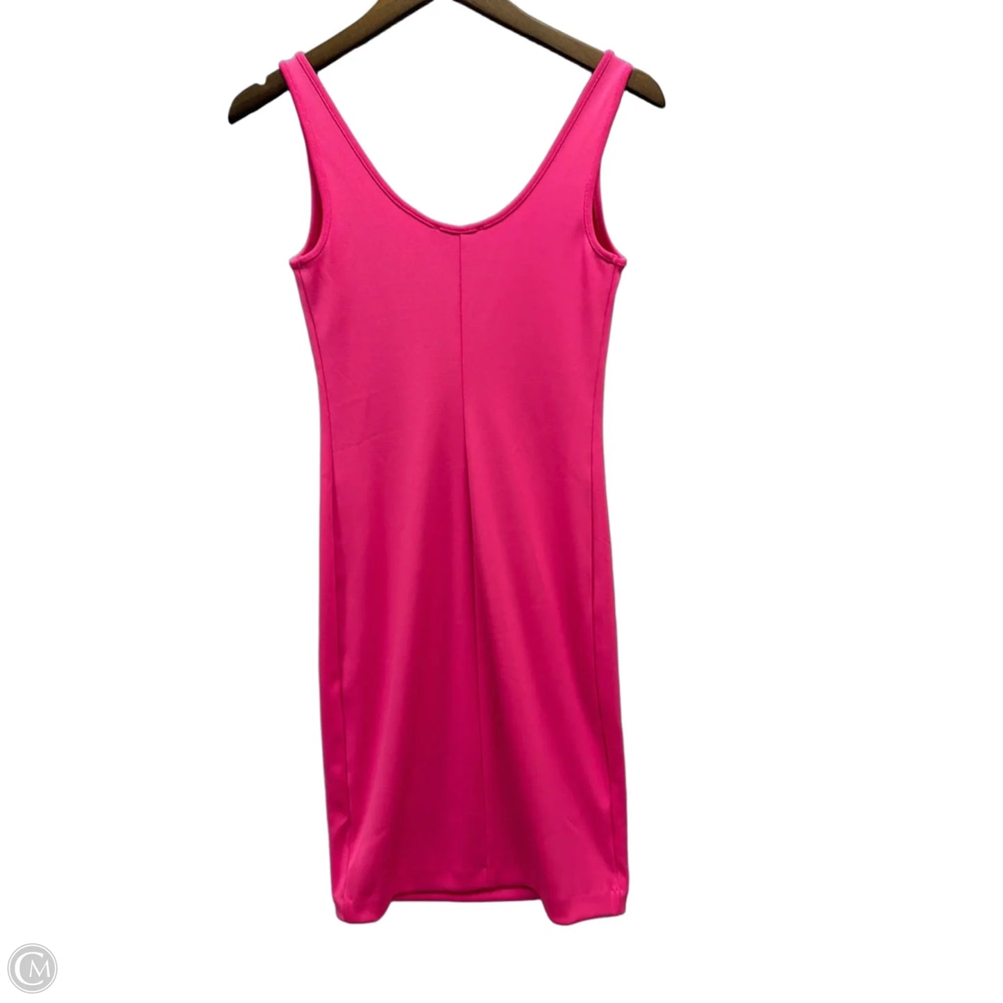 Dress Casual Midi By Express In Pink, Size: S