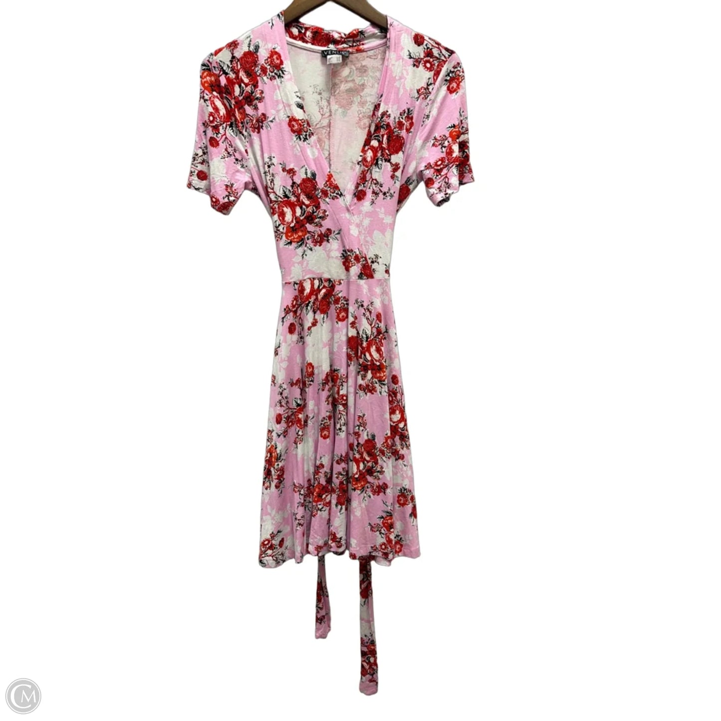 Dress Casual Midi By Venus In Floral Print, Size: S