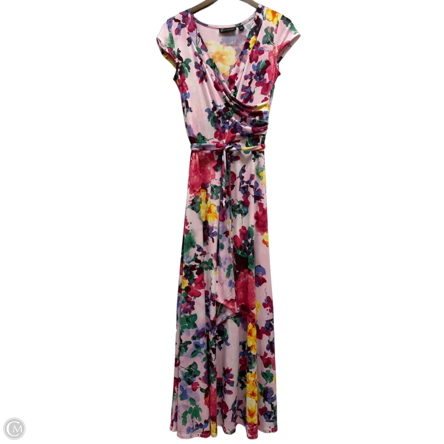 Dress Casual Maxi By New York And Co In Floral Print, Size: S