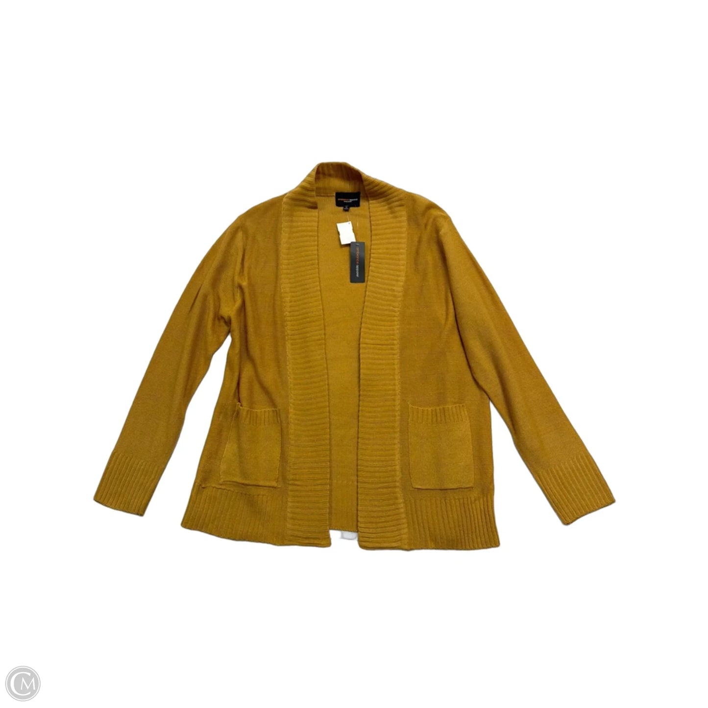 Cardigan By Ambiance Apparel In Yellow, Size: 3x