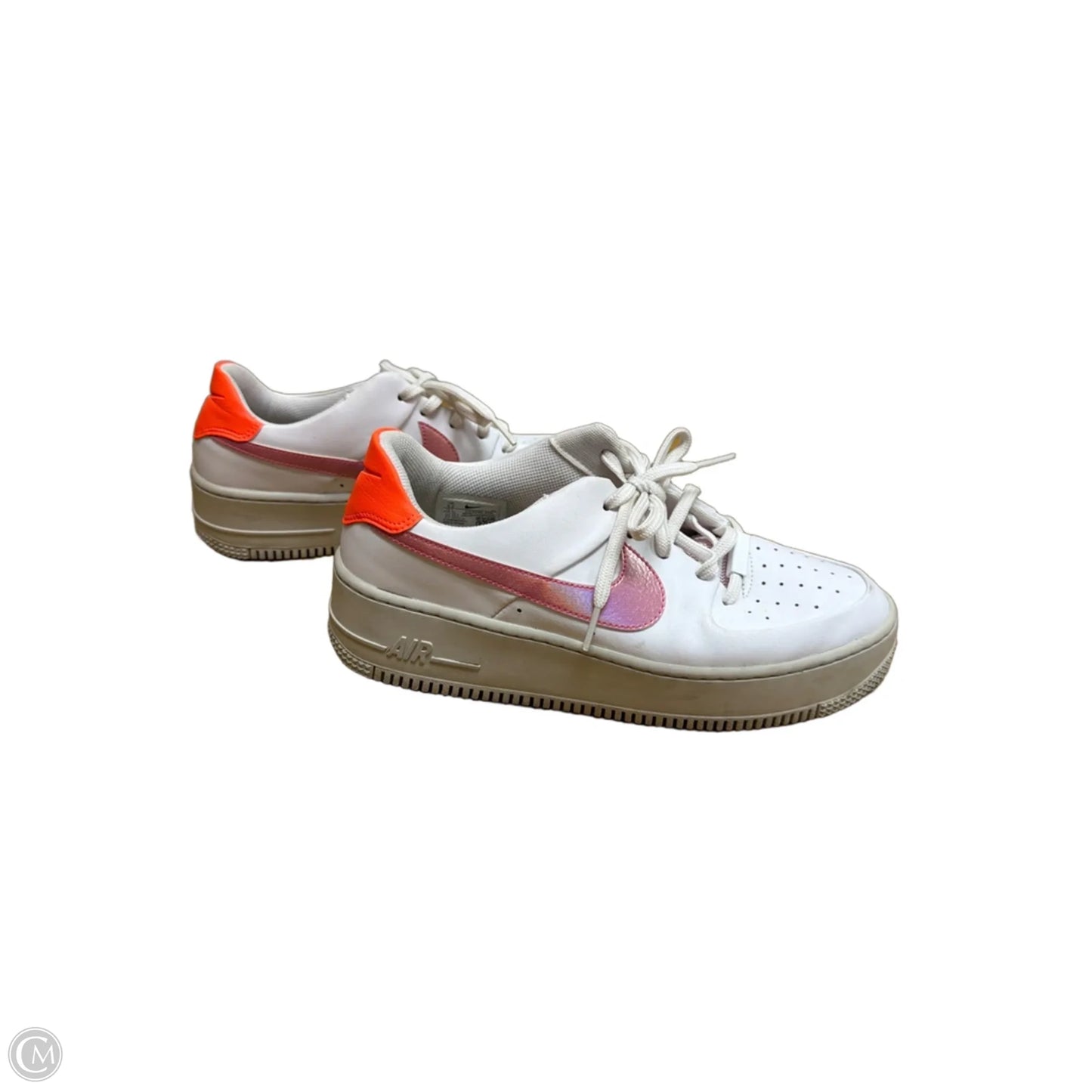 Shoes Sneakers By Nike In White, Size: 9.5