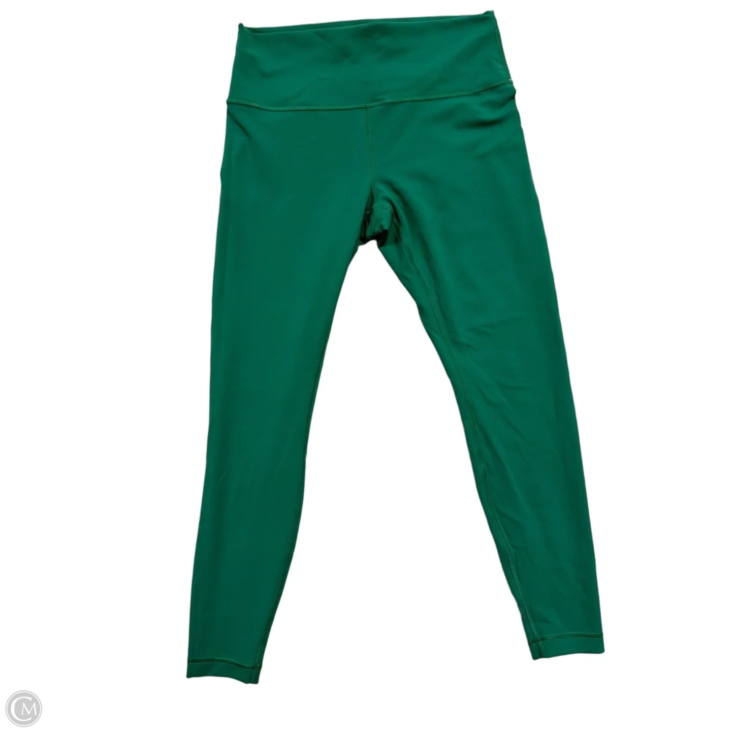 Athletic Leggings By Lululemon In Green, Size: L