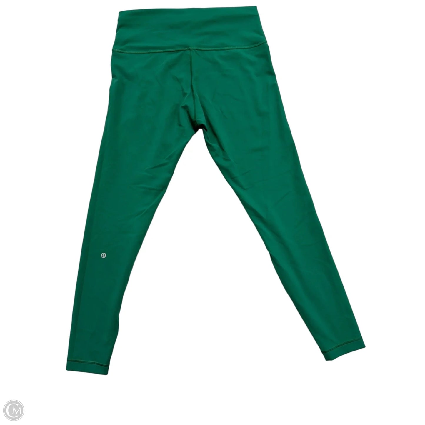 Athletic Leggings By Lululemon In Green, Size: L