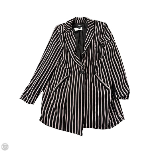 Blazer By Torrid In Striped Pattern, Size: L
