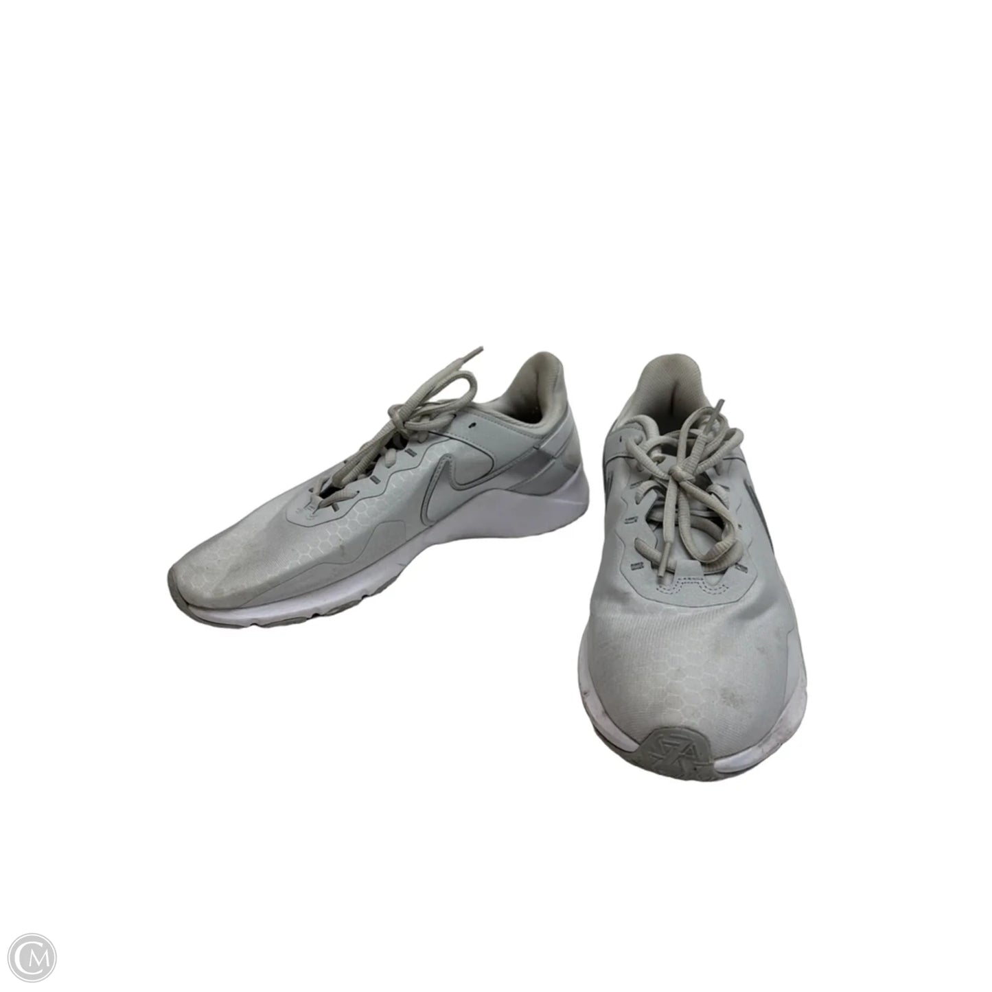 Shoes Athletic By Nike In Grey, Size: 12