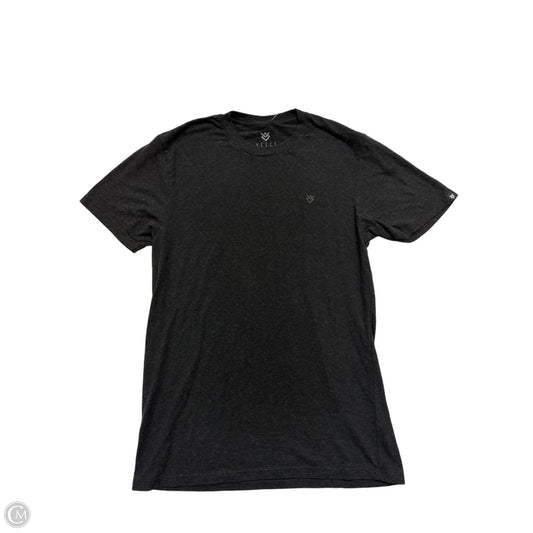 Athletic Top Short Sleeve By Clothes Mentor In Black, Size: M