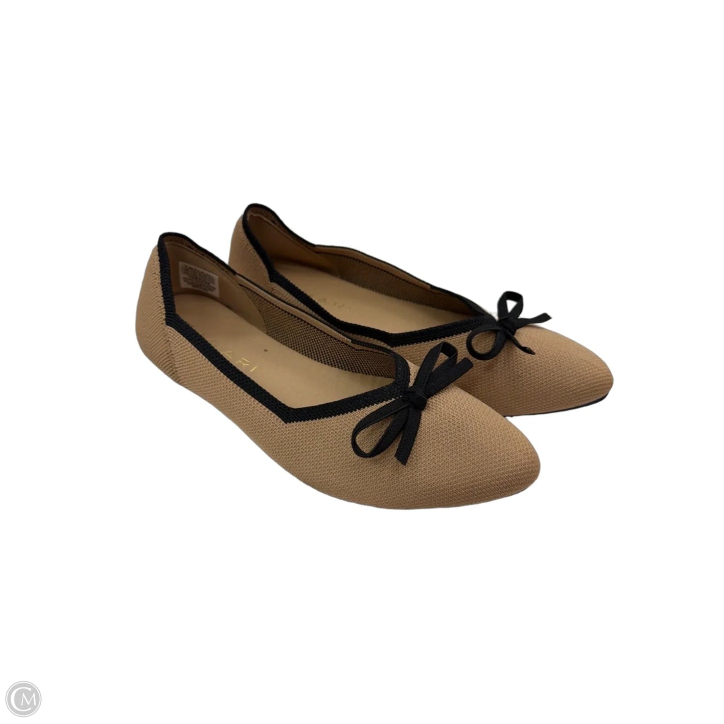 Shoes Flats By Tahari In Black & Brown, Size: 6.5