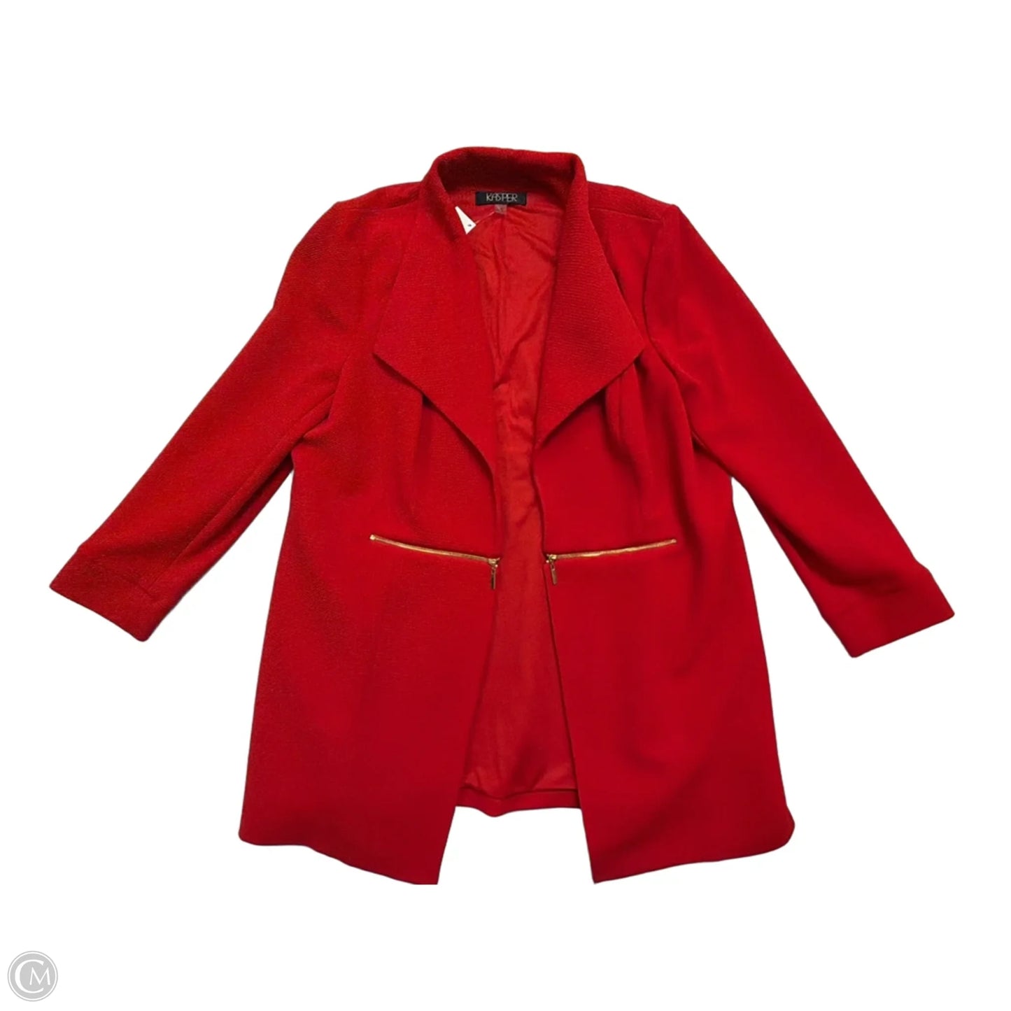 Blazer By Kasper In Red, Size: Xl