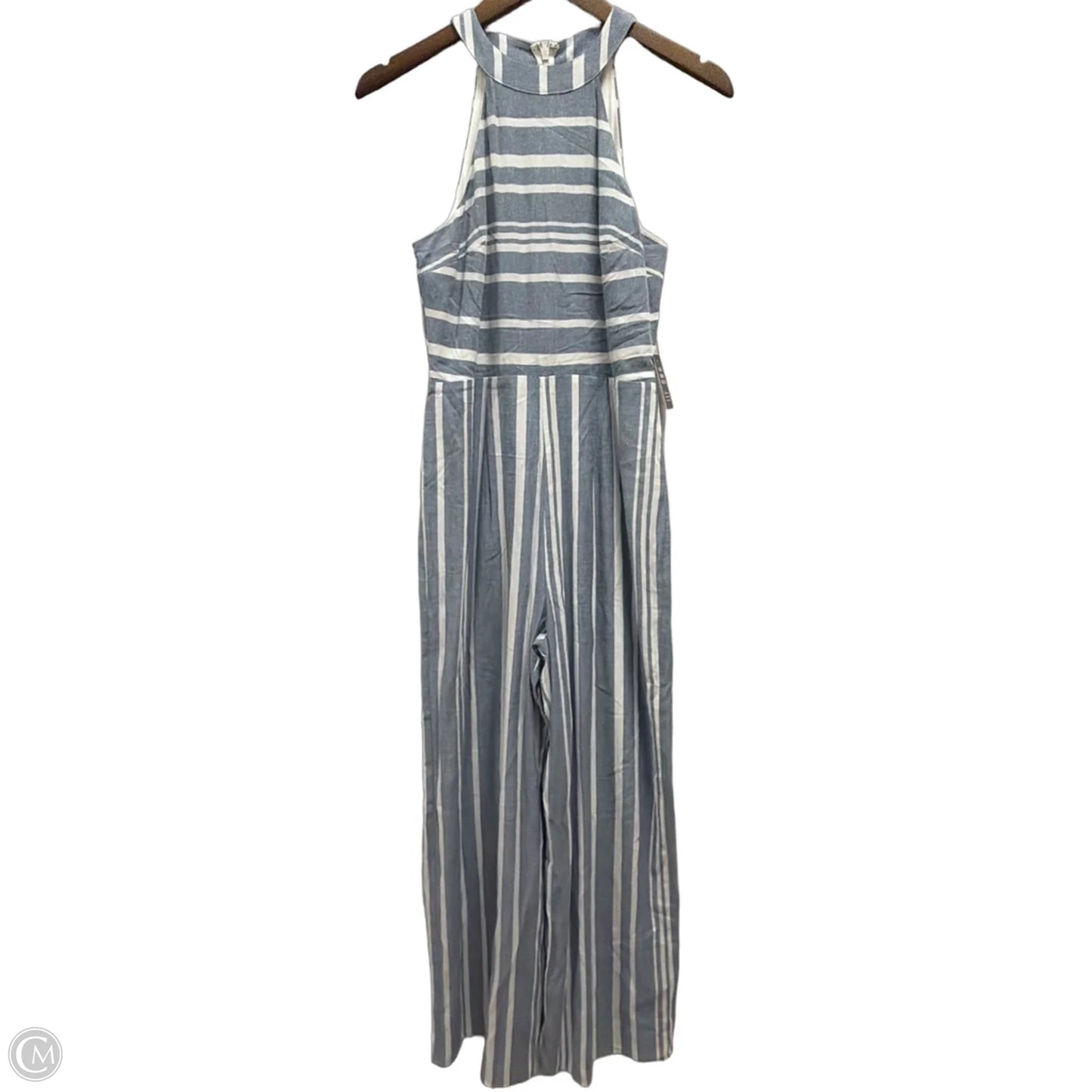Jumpsuit By Express In Striped Pattern, Size: Xs