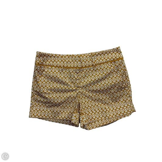Shorts By New York And Co In White & Yellow, Size: 2