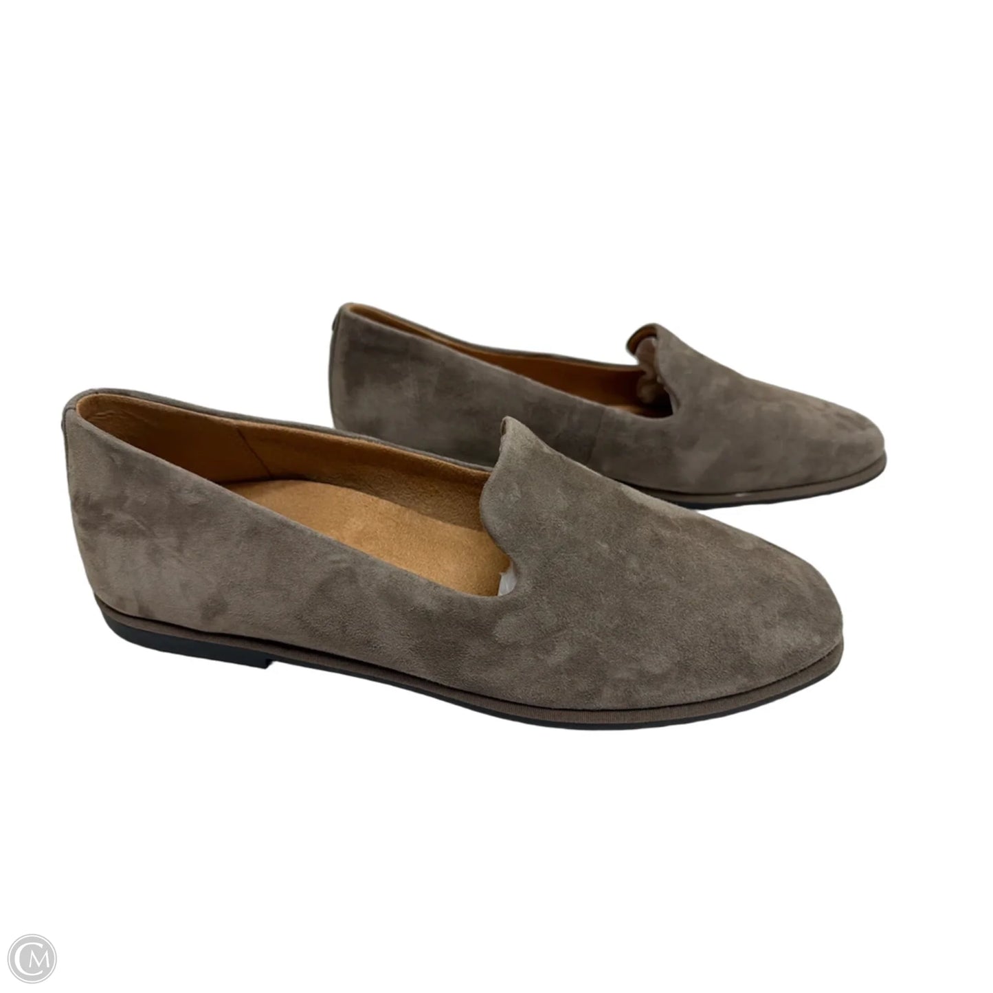 Shoes Flats By Vionic In Grey, Size: 12