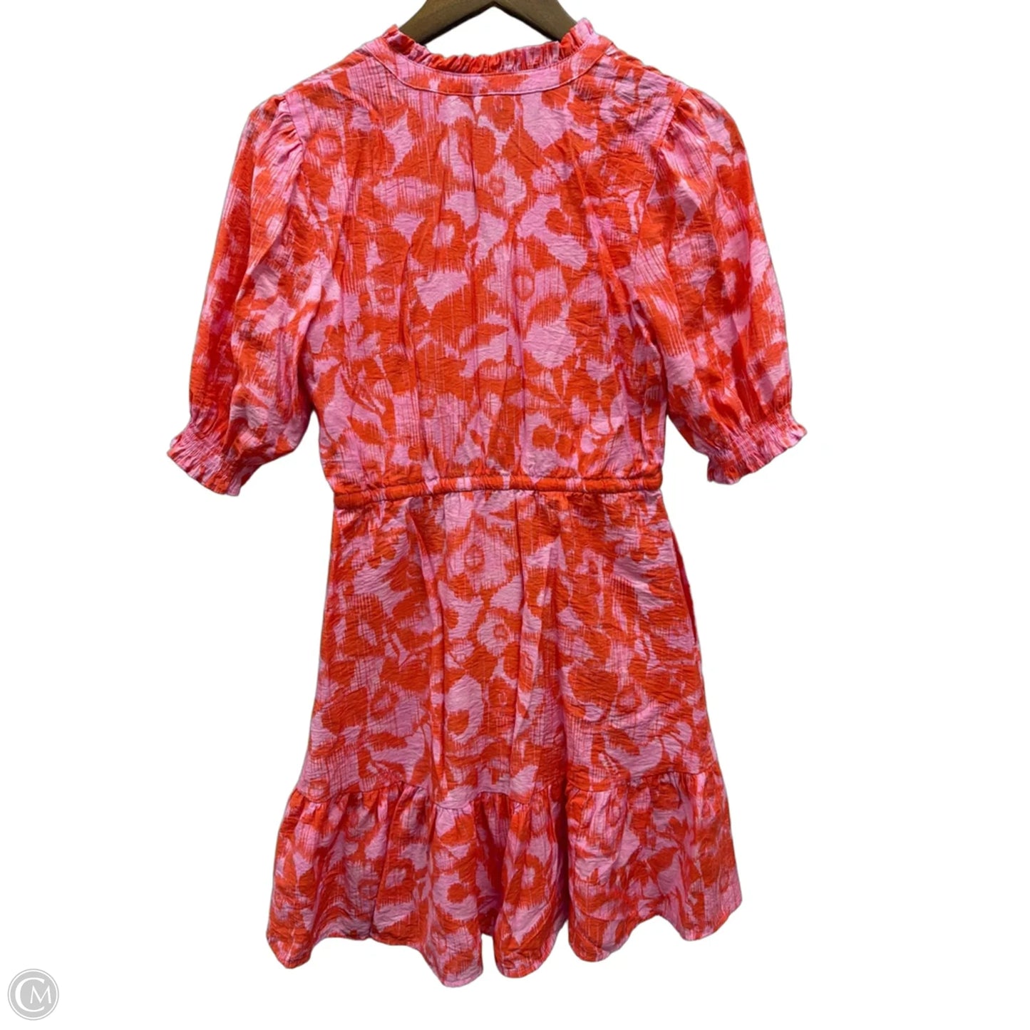 Dress Casual Midi By Sonoma In Orange & Pink, Size: S