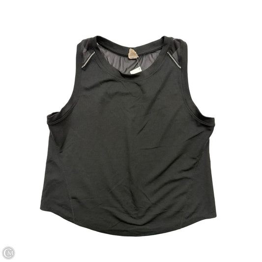 Athletic Tank Top By Avia In Black, Size: 1x