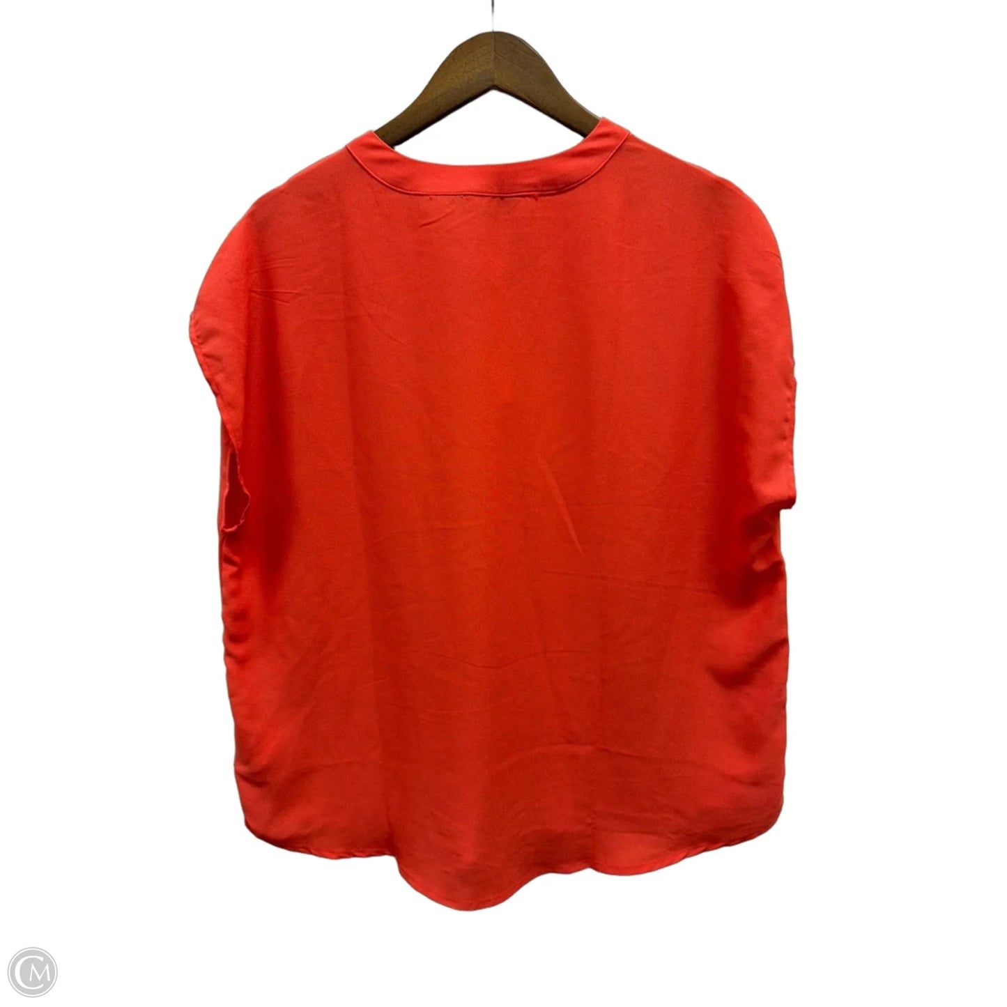 Top Sleeveless By Banana Republic In Coral, Size: L