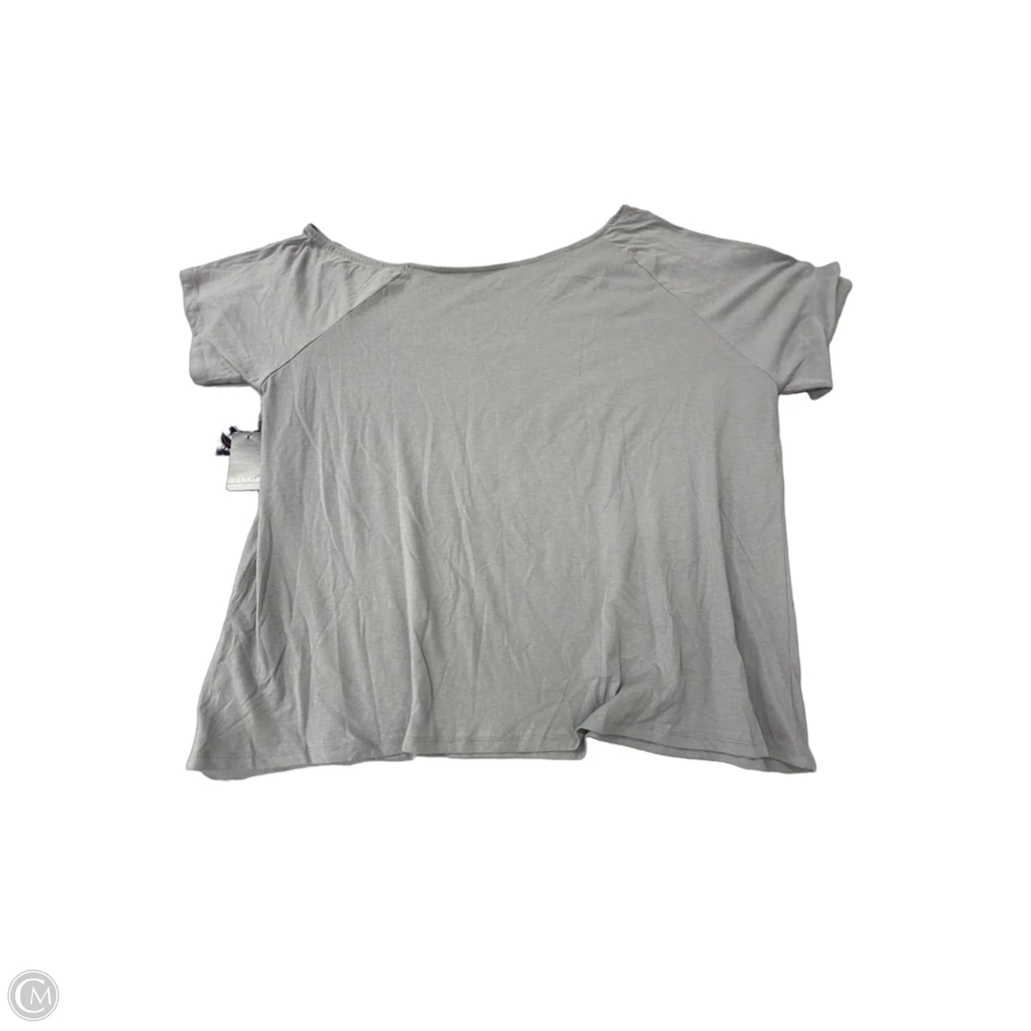 Top Short Sleeve By New Era In Grey, Size: 1x