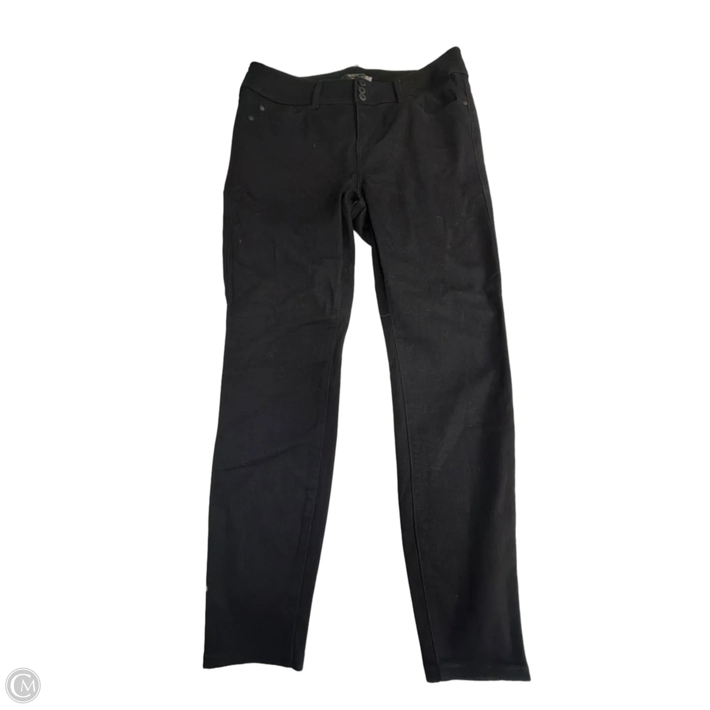 Jeans Skinny By Torrid In Black Denim, Size: 18