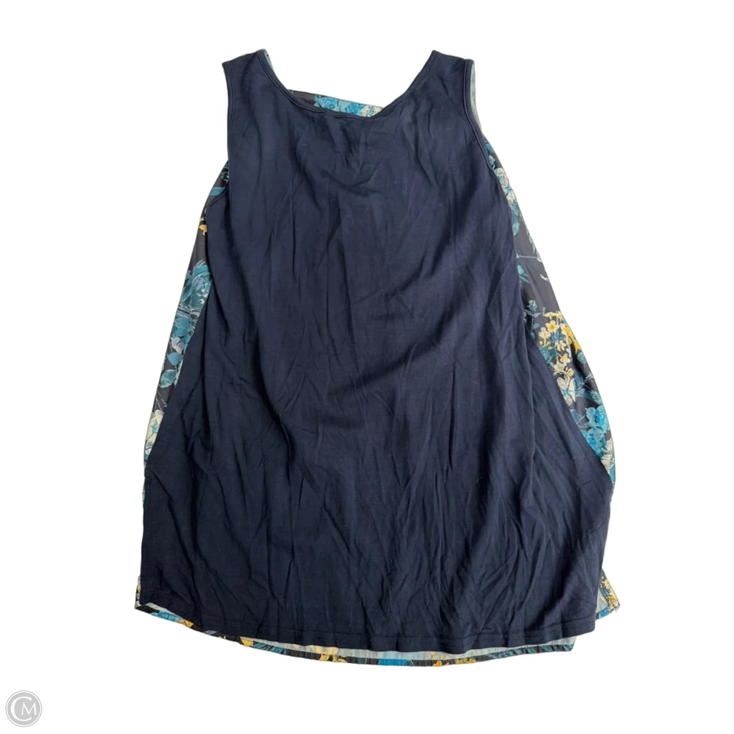 Top Sleeveless By Dg2 In Floral Print, Size: M