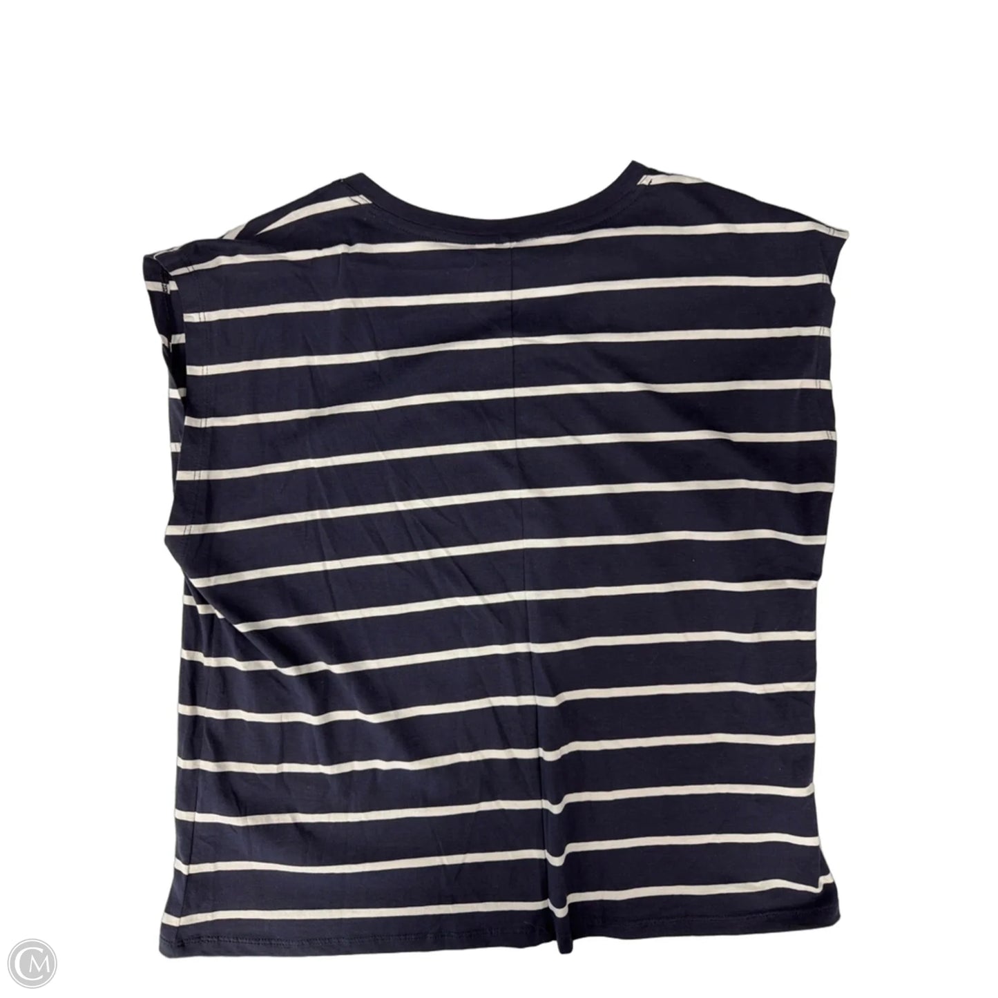 Top Sleeveless By Nordstrom In Striped Pattern, Size: L