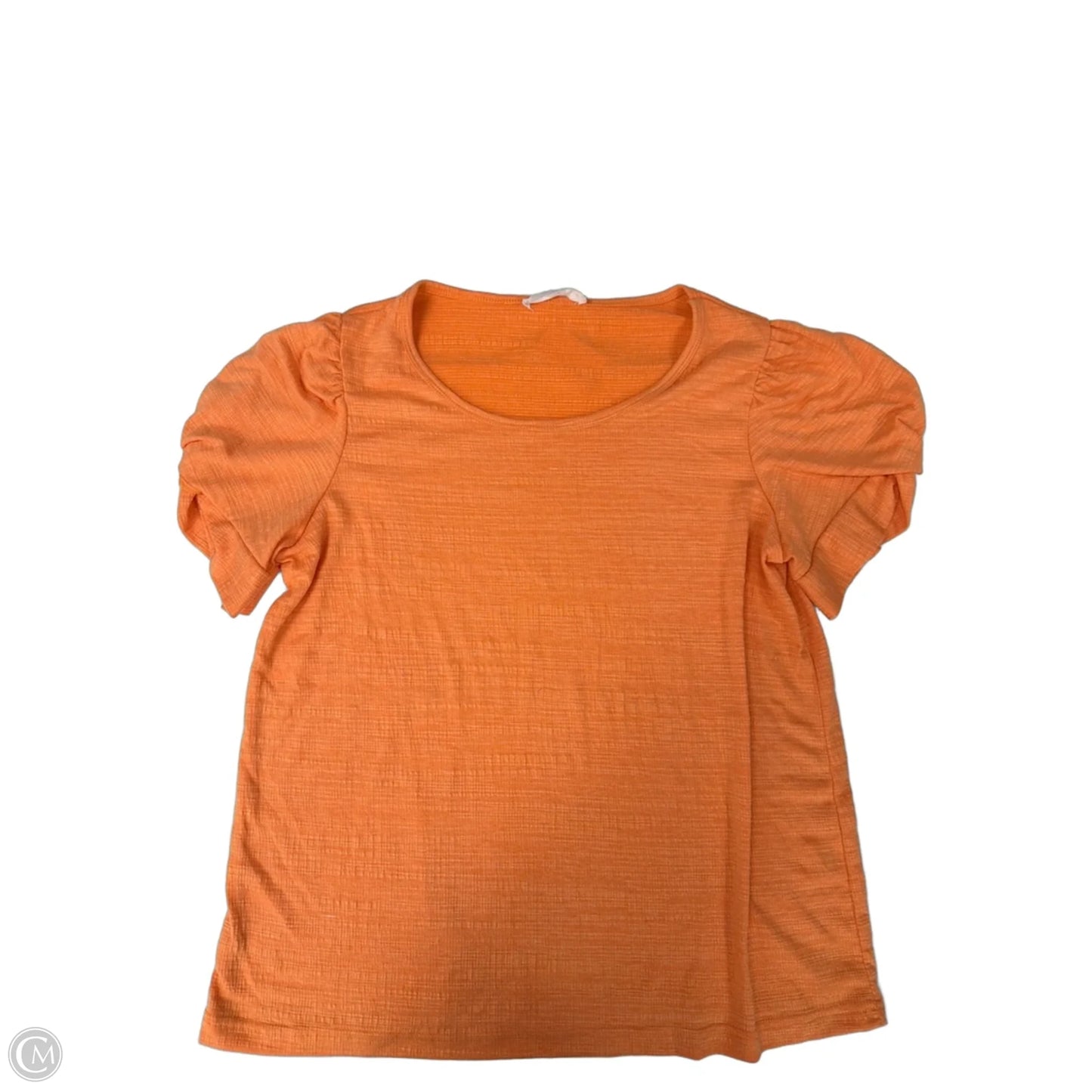 Top Short Sleeve By Jane And Delancey In Orange, Size: L
