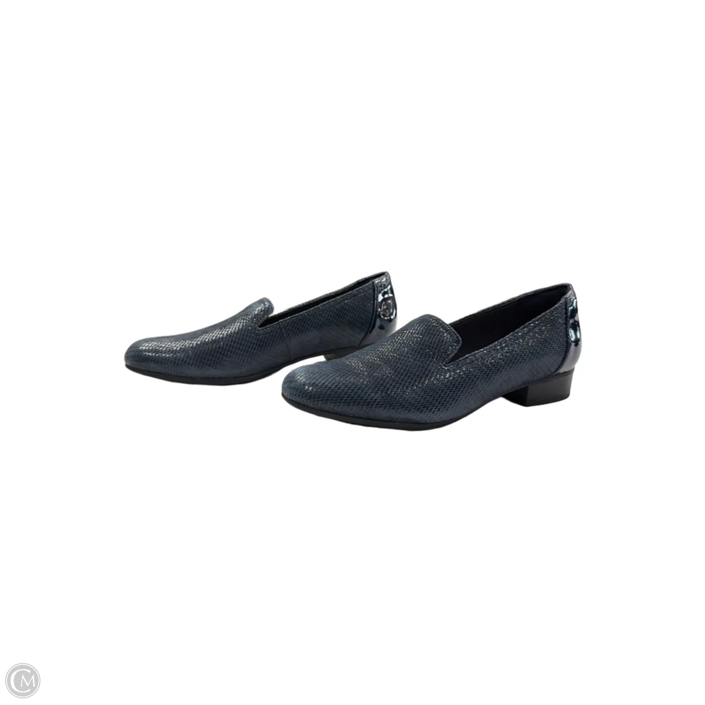 Shoes Flats By Clarks In Blue, Size: 8