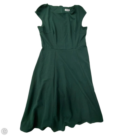 Dress Casual Midi By Clothes Mentor In Green, Size: Xl