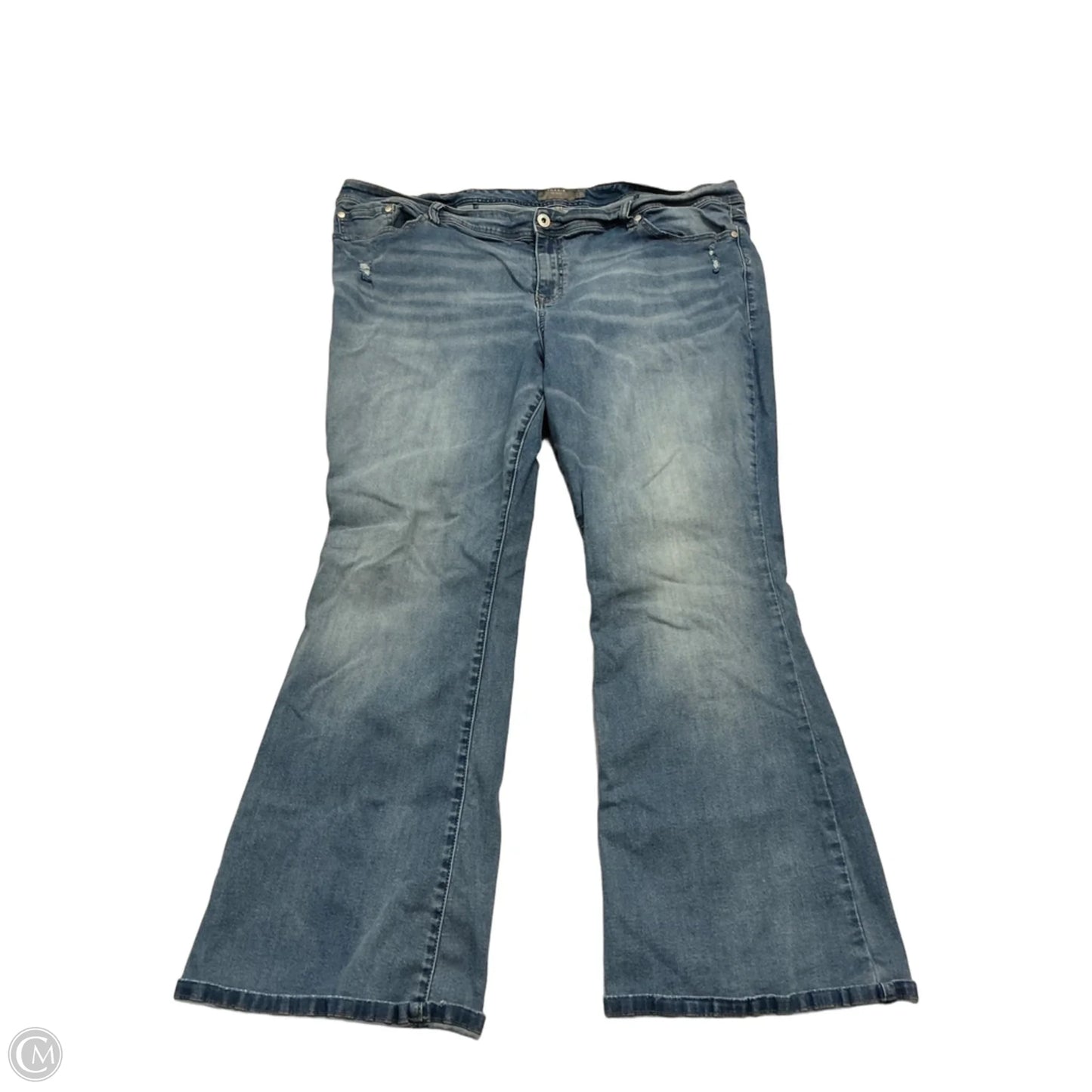 Jeans Boot Cut By Torrid In Blue Denim, Size: 26