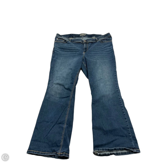 Jeans Boot Cut By Torrid In Blue Denim, Size: 26