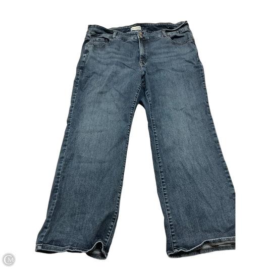 Jeans Boot Cut By Lane Bryant In Blue Denim, Size: 26