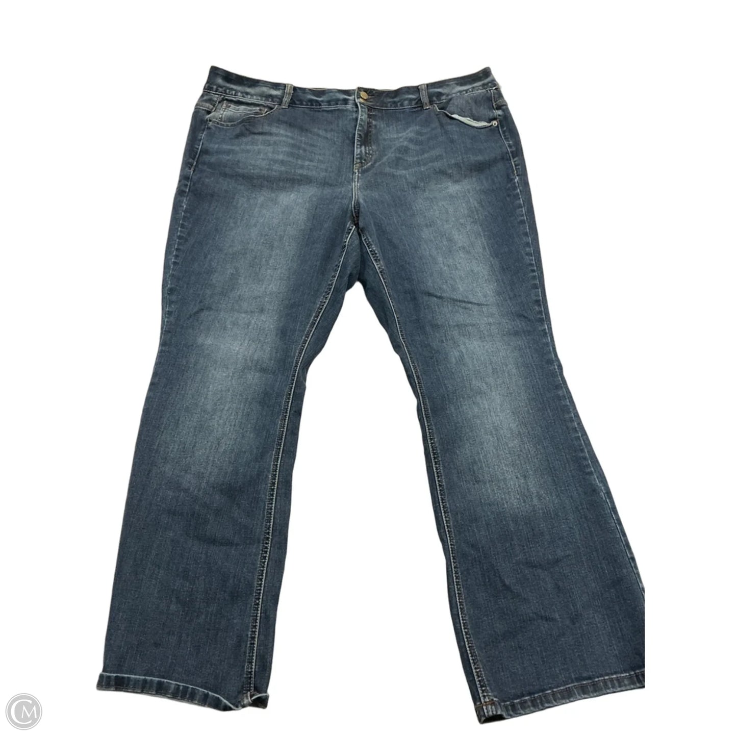 Jeans Boot Cut By Lane Bryant In Blue Denim, Size: 26