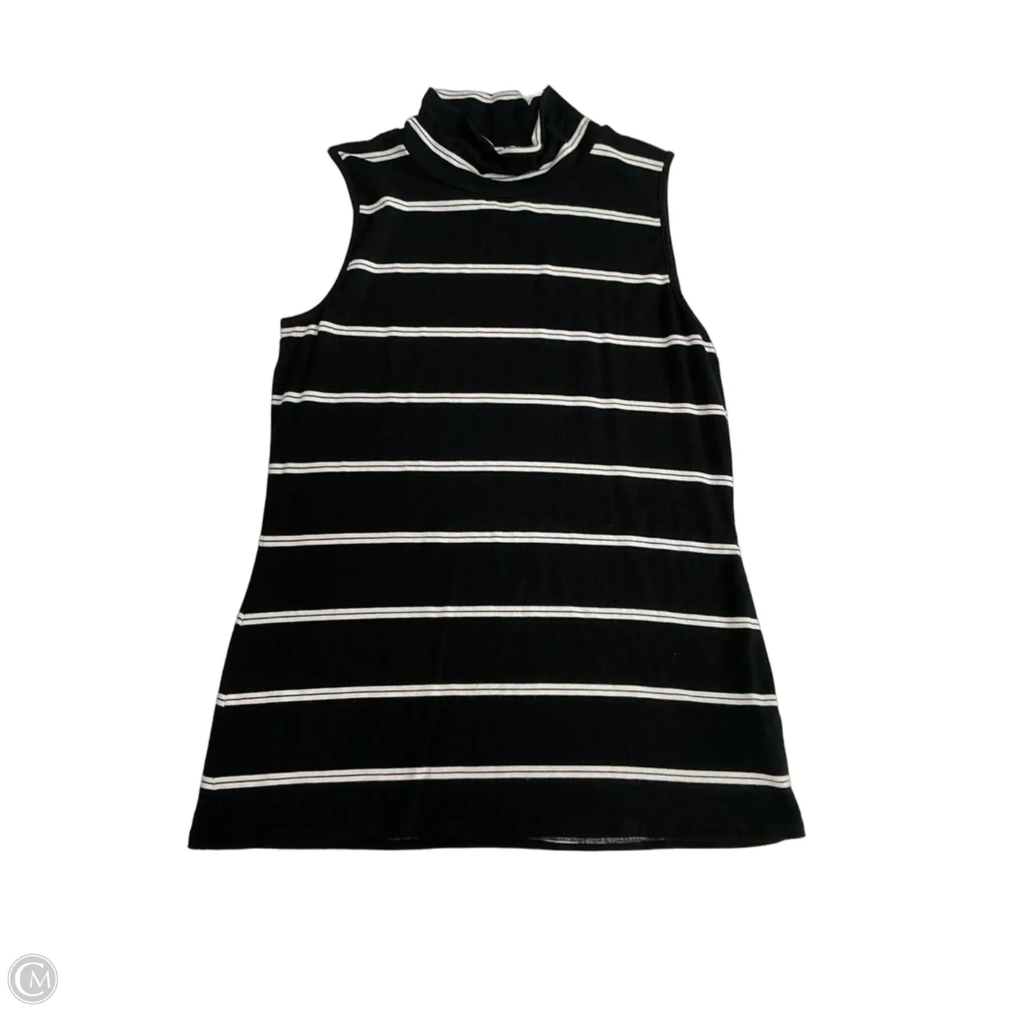 Top Sleeveless By Vince Camuto In Striped Pattern, Size: M