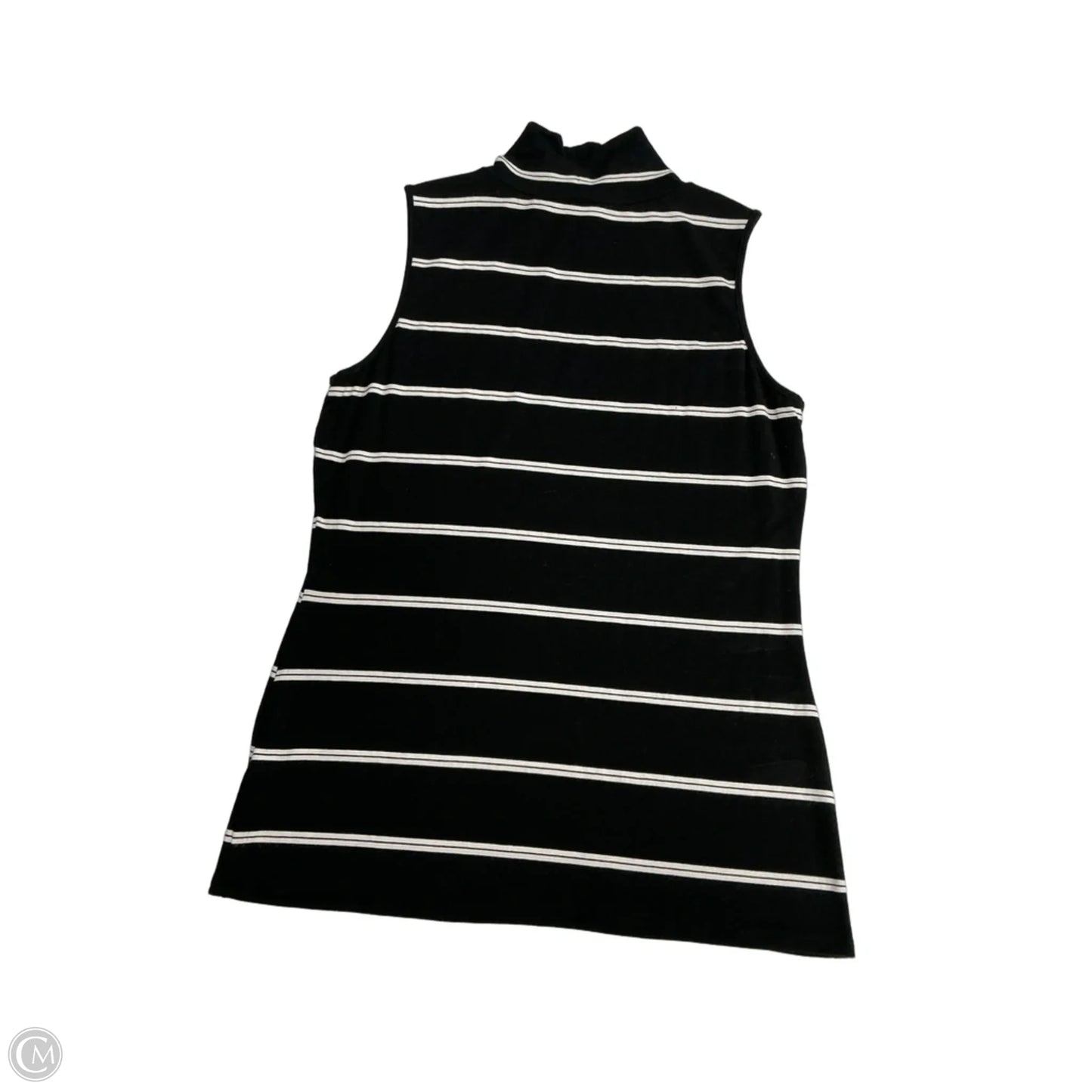 Top Sleeveless By Vince Camuto In Striped Pattern, Size: M