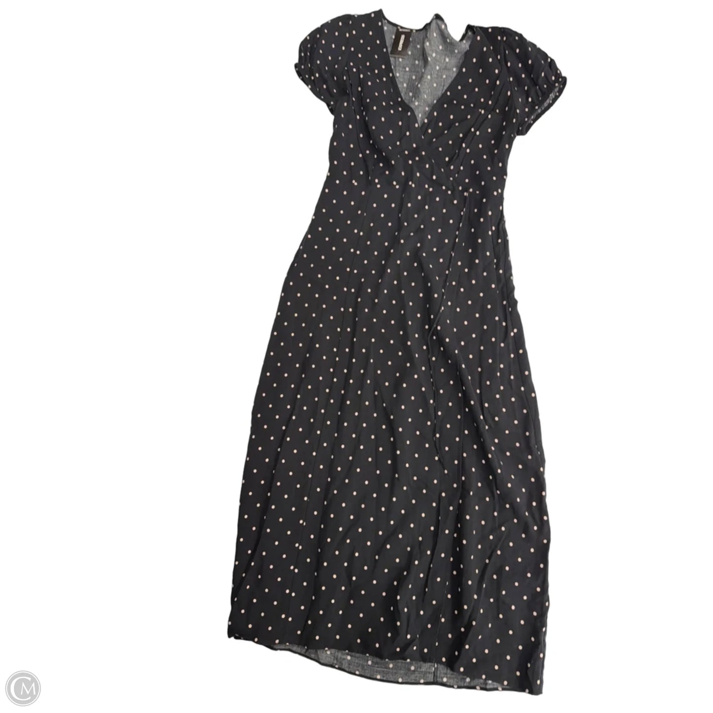 Dress Casual Midi By Express In Polkadot Pattern, Size: Xs